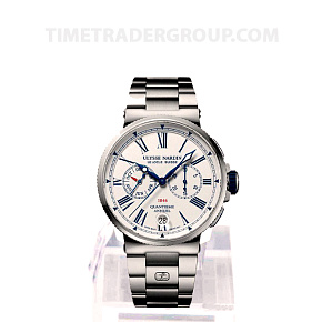 Ulysse Nardin Marine Chronograph 43 mm 1533-150-7M/E0