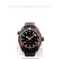 Omega Seamaster Planet Ocean 600M Omega Co-Axial Master Chronometer GMT 45,5 mm ETNZ Deep Black 215.92.46.22.01.004