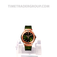 Hublot Classic Fusion Green King Gold 38mm 565.OX.8980.LR