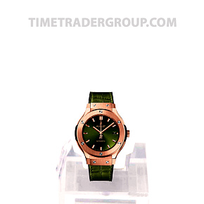 Hublot Classic Fusion Green King Gold 38mm 565.OX.8980.LR
