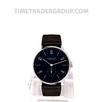 Nomos Glashutte Tangente 38 Night Blue 166
