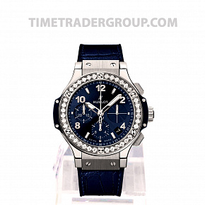 Hublot Big Bang Steel Blue Diamonds 41mm 341.SX.7170.LR.1204