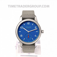 Nomos Glashutte Club neomatik signalblau 742