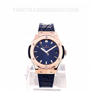Hublot Classic Fusion King Gold Blue 42mm 542.OX.7180.LR