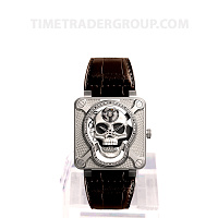 Bell & Ross BR 01 Laughing Skull BR01-SKULL-SK-ST