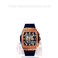 Hublot Spirit of Big Bang King Gold Blue 45mm 601.OX.7180.LR
