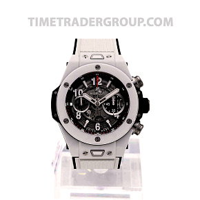Hublot Big Bang Unico White Ceramic 45mm 411.HX.1170.RX