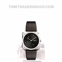 Bell & Ross BR S Grey Diamond Eagle Diamonds BRS-ERU-ST-LGD/SCA