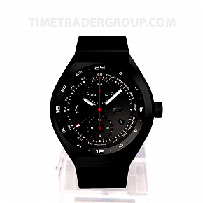 Porsche Design Monobloc Actuator 24h-Chronotimer Black &amp Rubber 6030.6.01.007.05.2