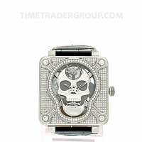 Bell & Ross Instrument BR 01 Laughing Skull Full Diamond BR01-SKULL-SK-FLD