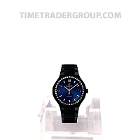 Hublot Classic Fusion Ceramic Blue Bracelet Diamonds 38mm 568.CM.7170.CM.1204
