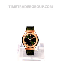 Hublot Classic Fusion Green King Gold 33mm 581.OX.8980.LR