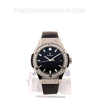 Hublot Classic Fusion Titanium Diamonds 33mm 581.NX.1171.RX.1104