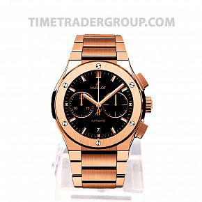 Hublot Classic Fusion Chronograph King Gold Bracelet 45mm 520.OX.1180.OX