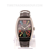 Franck Muller Casablanca Cintree Curvex Color of Dreams Black 7502QZ COL DRM