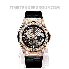 Hublot Classic Fusion 45mm Classico Ultra-Thin Skeleton 515.OX.0180.LR.0904