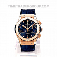Hublot Classic Fusion Blue Chronograph King Gold 45mm 521.OX.7180.LR