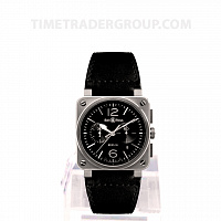 Bell & Ross BR 03-94 Steel BR0394-BL-SI/SCA