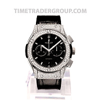Hublot Classic Fusion Chronograph Titanium Pave 45mm 521.NX.1171.LR.1704