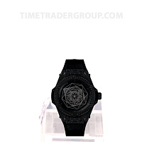 Hublot Big Bang Sang Bleu All Black Pave 39mm 465.CS.1114.VR.1700.MXM18