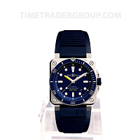 Bell & Ross BR 03-92 Diver Blue BR0392-D-BU-ST/SRB