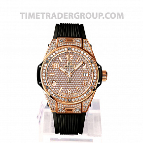 Hublot Big Bang One Click King Gold Full Pave 39mm 465.OX.9010.RX.1604
