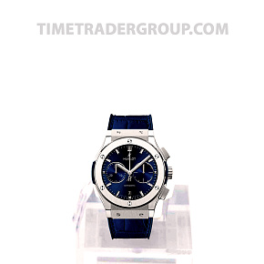 Hublot Classic Fusion Blue Chronograph Titanium 42mm 541.NX.7170.LR