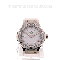 Hublot Big Bang Steel White Diamonds 38mm 361.SE.2010.RW.1104