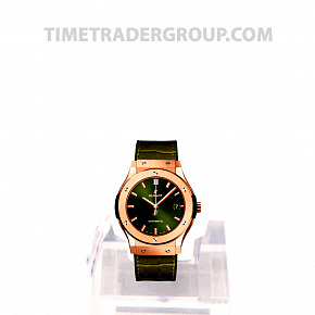 Hublot Classic Fusion King Gold Green 45mm 511.OX.8980.LR
