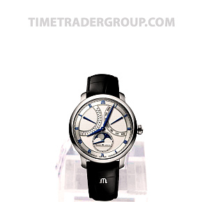 Maurice Lacroix Masterpiece Moonphase Retrograde 43 mm MP6608-SS001-110-1
