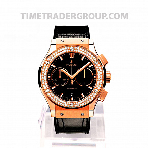 Hublot Classic Fusion Chronograph King Gold Diamond 45mm 521.OX.1181.LR.1104