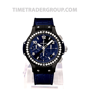 Hublot Big Bang Ceramic Blue Diamonds 41mm 341.CM.7170.LR.1204