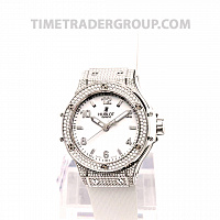 Hublot Big Bang Steel White Pave 38mm 361.SE.2010.RW.1704