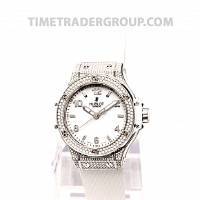 Hublot Big Bang Steel White Pave 38mm 361.SE.2010.RW.1704