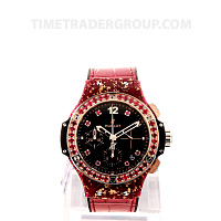 Hublot Big Bang Gold Linen Pink Gold 41mm L.E. 341.XP.1280.LR.1213