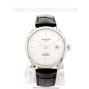 Longines Record 40mm Automatic Chronometer L2.821.4.72.2