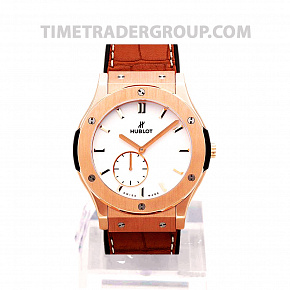 Hublot Classic Fusion Ultra-Thin King Gold White Shiny Dial 45mm 515.OX.2210.LR