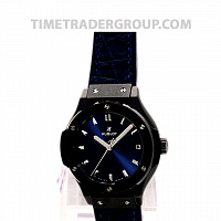 Hublot Classic Fusion Ceramic Blue 33mm 581.CM.7170.LR