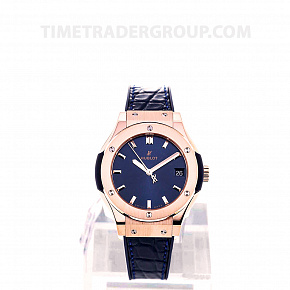 Hublot Classic Fusion King Gold Blue 45mm 511.OX.7180.LR