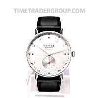 Nomos Glashutte Metro neomatik 39 silvercut 1114