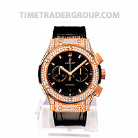Hublot Classic Fusion Chronograph King Gold Pave 42mm 541.OX.1181.LR.1704