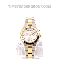 Baume &amp; Mercier Linea Chronograph Ladies Quartz Bicolour M0A10016