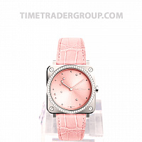 Bell & Ross BR S Pink Diamond Eagle Diamonds BRS-EP-ST-LGD/SCR