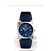 Bell & Ross BR 03-92 Blue Steel BR0392-BLU-ST/SCA