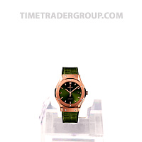 Hublot Classic Fusion Green King Gold 42mm 542.OX.8980.LR