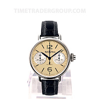 Bell & Ross WW1 Chronographe Monopoussoir Ivory BRWW1-MONO-IVO/SCR