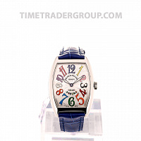 Franck Muller Casablanca Cintree Curvex Color of Dreams Silver 7502QZ COL DRM