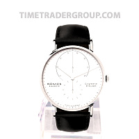 Nomos Glashutte Lambda Weissgold 931