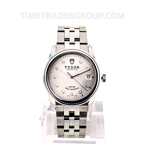 Tudor Glamour Date Silver 55000