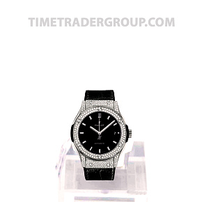 Hublot Classic Fusion Titanium Pave 45mm 511.NX.1171.LR.1704